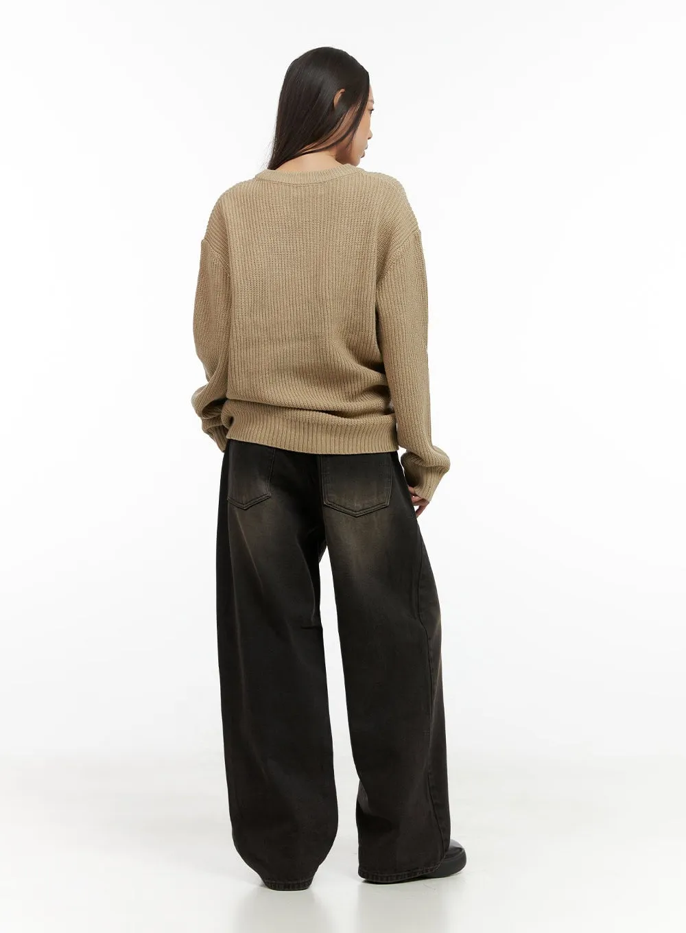 Cozy Knit Oversized Sweater CO424