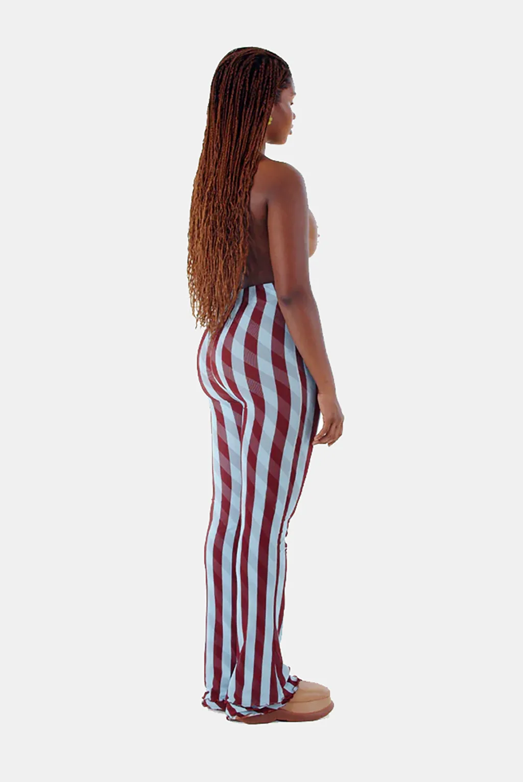 Sunnei - Tulle Pants - Celestial Stripe