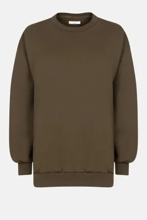 ULLA OVERSIZED SWEATSHIRT | KHAKI